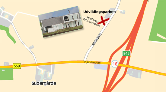Projektejendomme ved motorvej E45, Hjallerup